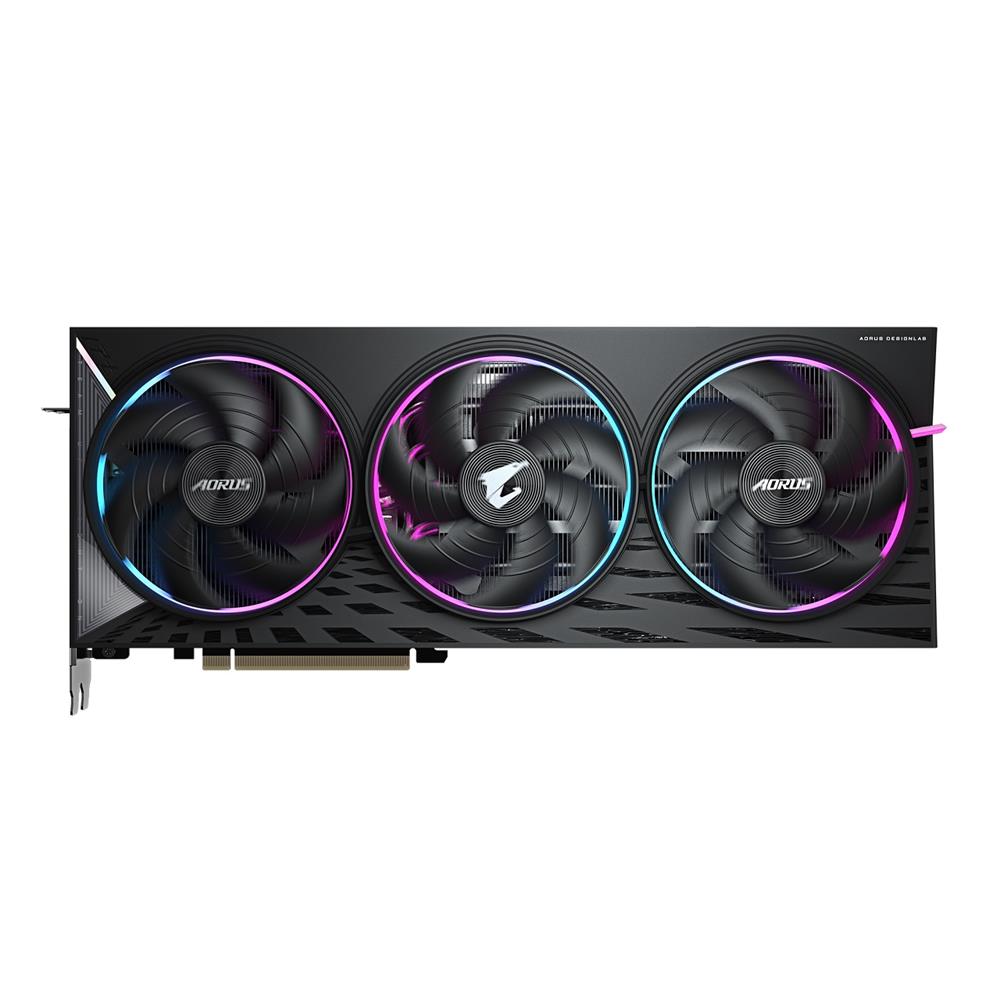 Placa de Vídeo Gigabyte Aorus Radeon RX 9070 XT Elite, 16GB, 256 Bits, GDDR6, DLSS, Ray Tracing, Preto