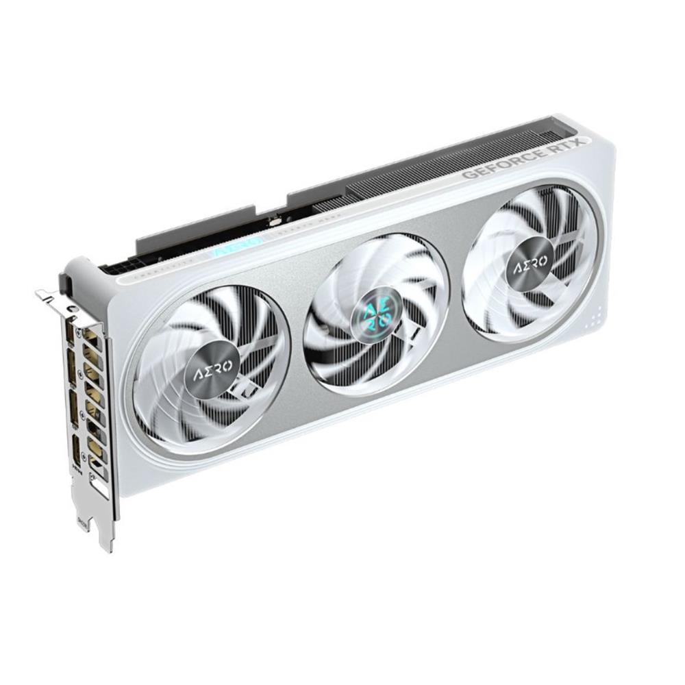 Placa de Vídeo Gigabyte GeForce RTX 5060 AERO OC, 8GB, GDDR7, 128bit, Branco