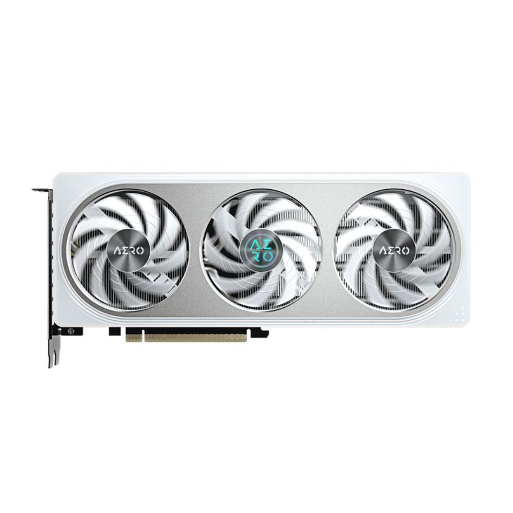 Placa de Vídeo Gigabyte GeForce RTX 5060 AERO OC, 8GB, GDDR7, 128bit, Branco