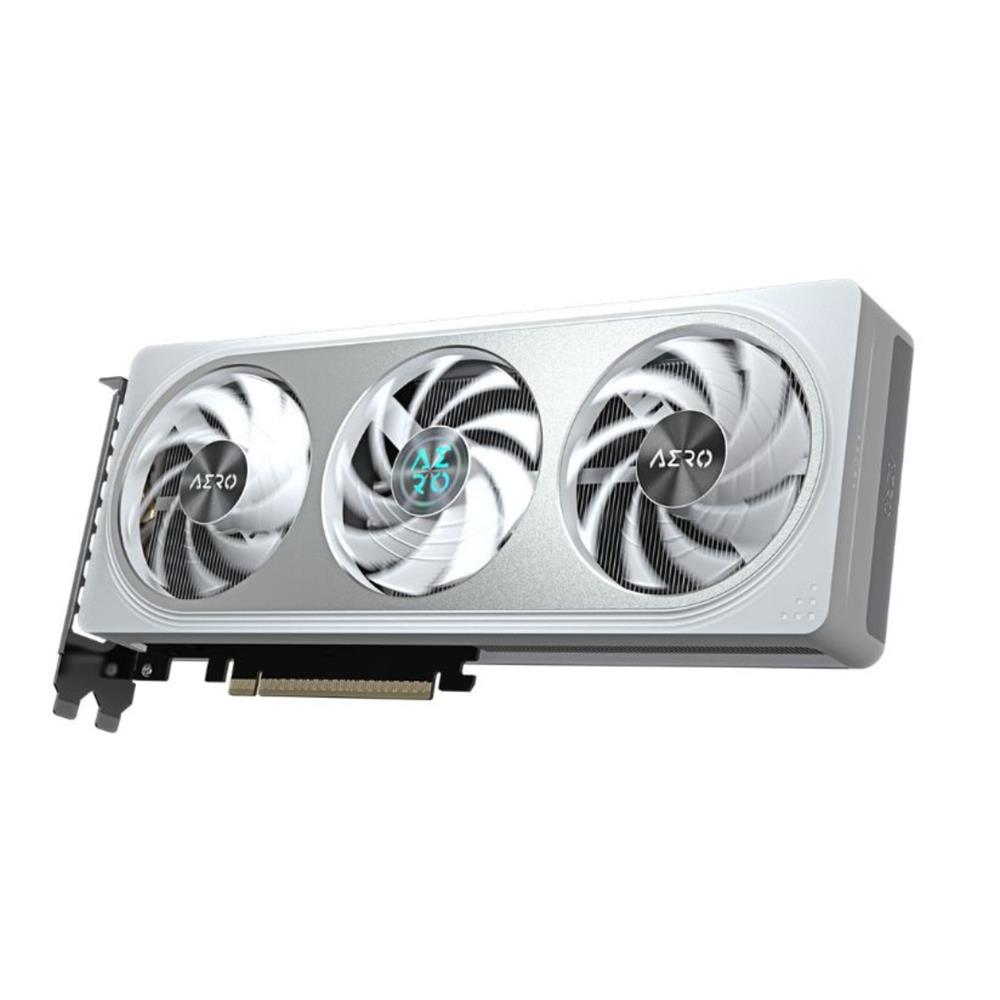 Placa de Vídeo Gigabyte GeForce RTX 5060 AERO OC, 8GB, GDDR7, 128bit, Branco
