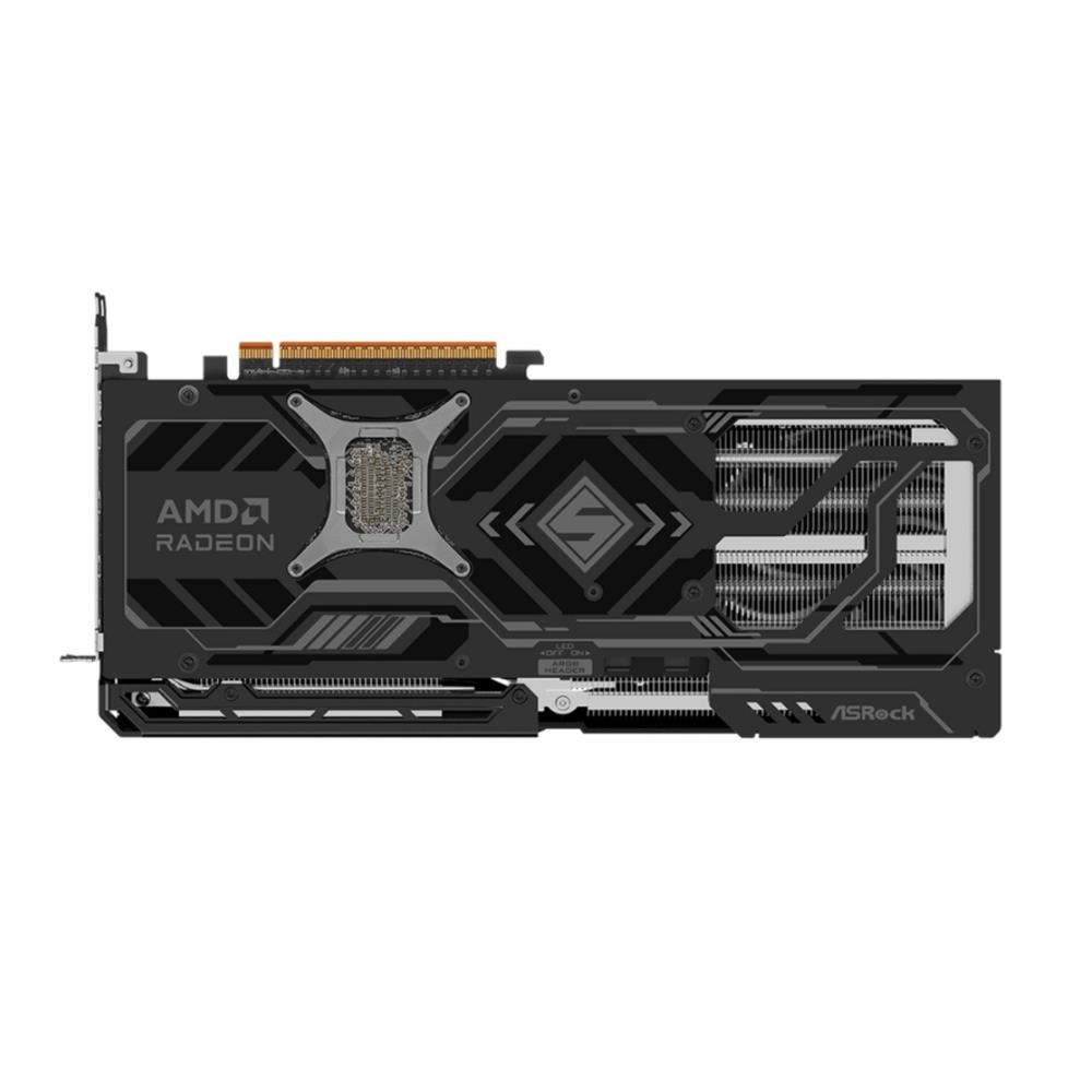 Placa de Vídeo RX9070XT SLD 16G AMD Radeon, 16GB, GDDR6, DirectX 12 Ultimate,256 Bit, Preto