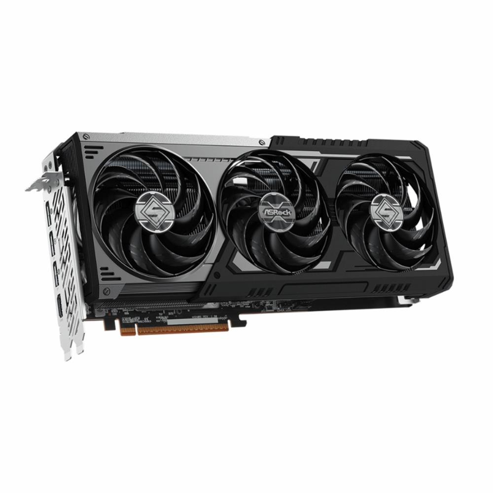 Placa de Vídeo RX9070XT SLD 16G AMD Radeon, 16GB, GDDR6, DirectX 12 Ultimate,256 Bit, Preto