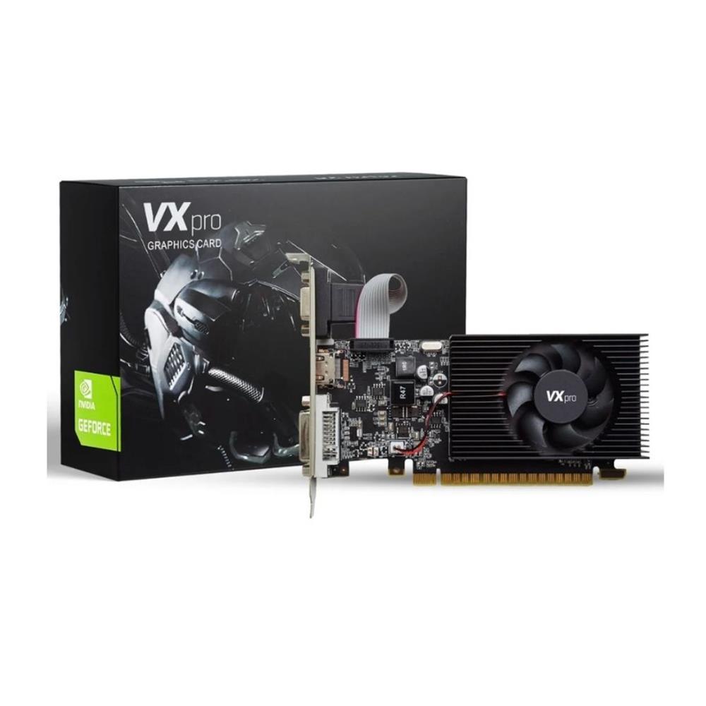 Placa de Vídeo VXPro GT 730, 4 GB DDR3, 128-bits, HDMI, VGA, DVI