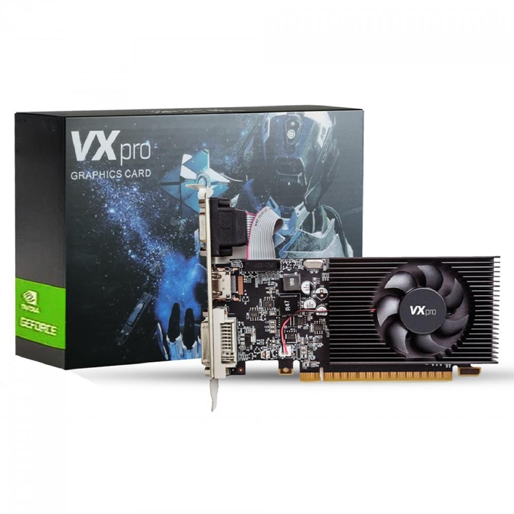 Placa De Vídeo Duex VXpro NVIDIA GeForce VXG210LP-1GD3, 1GB, DDR3, 64Bit, G210LP-1GD3
