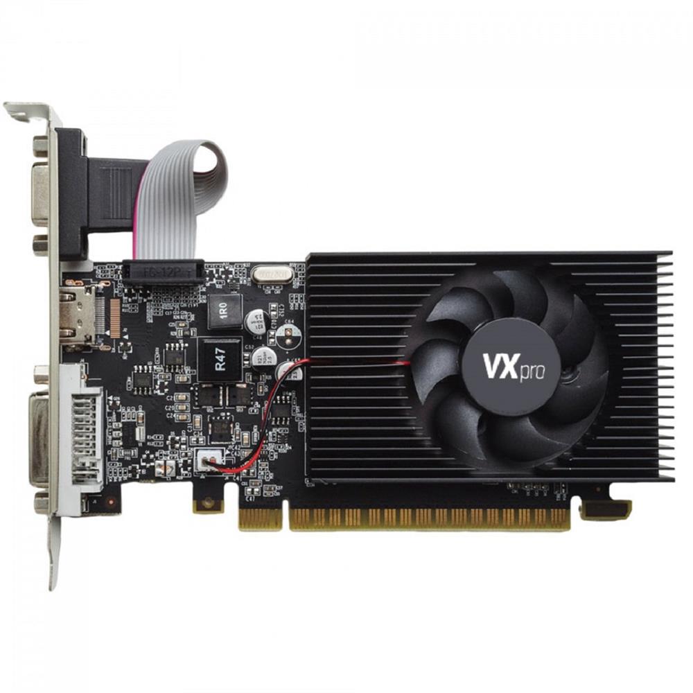 Placa de Vídeo VXpro NVIDIA GeForce GT740LP, 4GB, 128Bit, DDR3, VXGT740LP-4GD3
