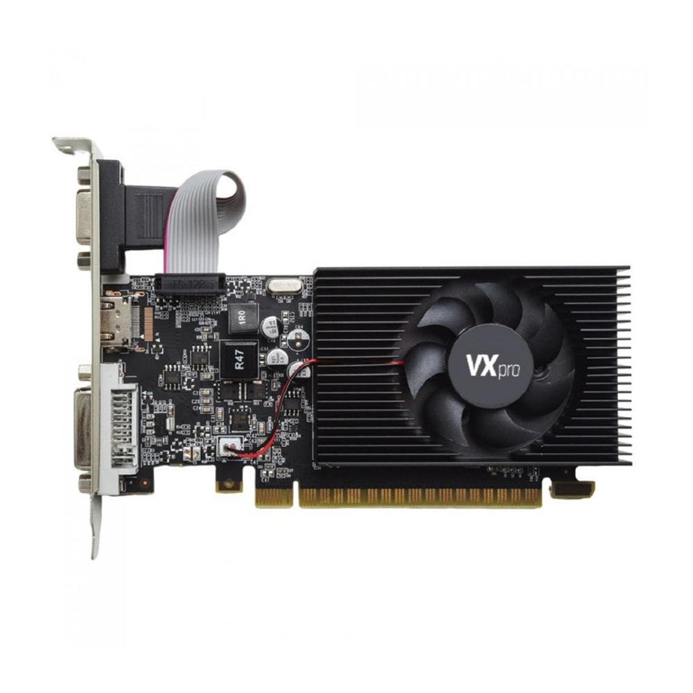 Placa de Vídeo VXpro NVIDIA GeForce GT740LP, 4GB, 128Bit, DDR3, VXGT740LP-4GD3
