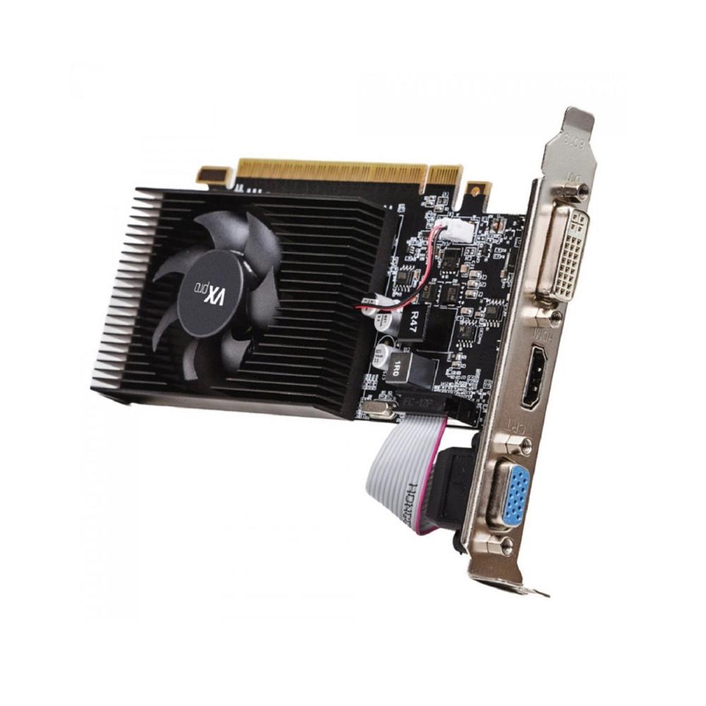 Placa de Vídeo VXpro NVIDIA GeForce GT740LP, 4GB, 128Bit, DDR3, VXGT740LP-4GD3
