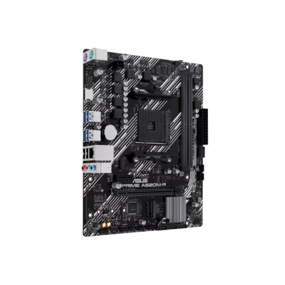 Placa mãe ASUS PRIME A520M-R, AM4, DDR4, M.2, Chipset A520, PCIe, HDMI - 90MB1H60-M0EAY0