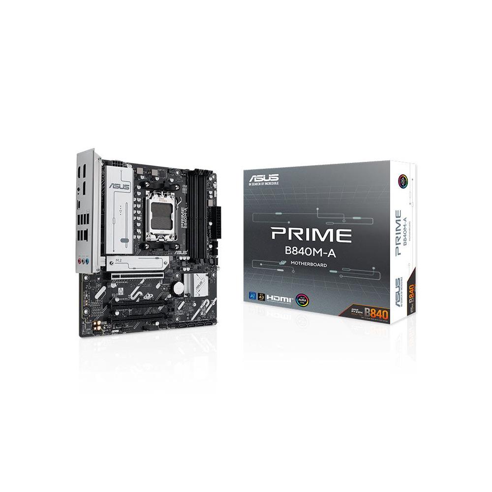 Placa Mãe Asus Prime B840M-A, Chipset AMD B840, DDR5, mATX - 90MB1J10-M0EAY0