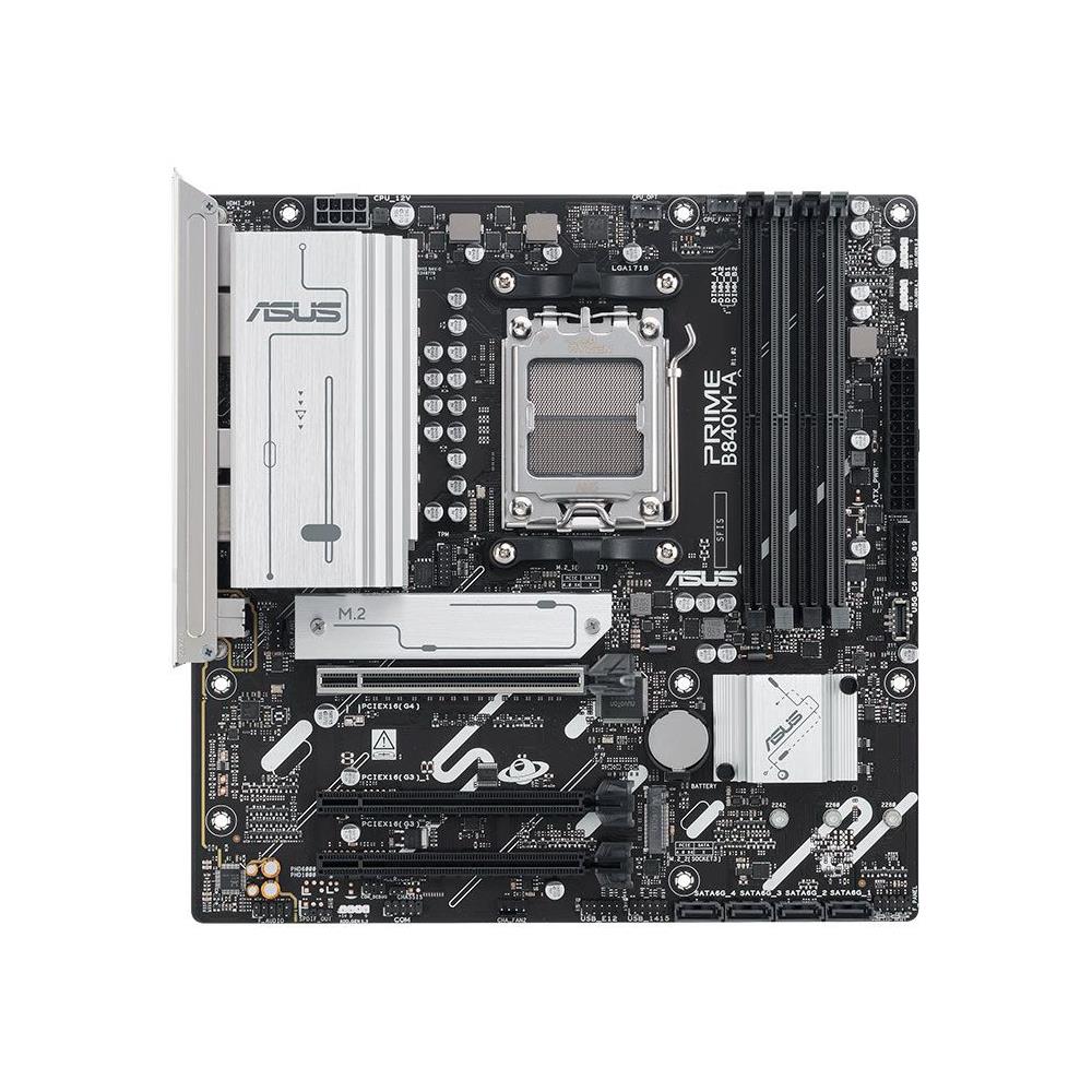 Placa Mãe Asus Prime B840M-A, Chipset AMD B840, DDR5, mATX - 90MB1J10-M0EAY0