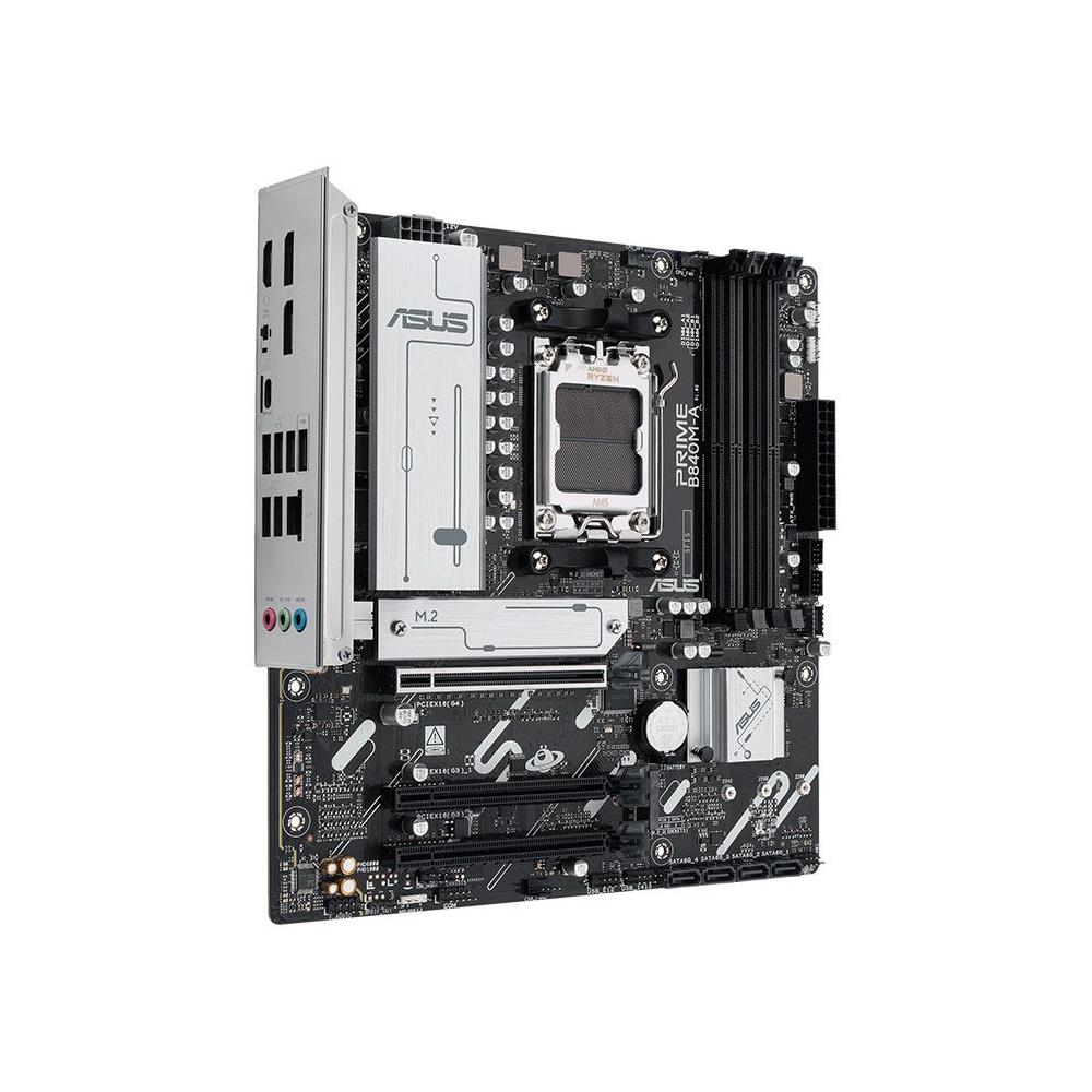 Placa Mãe Asus Prime B840M-A, Chipset AMD B840, DDR5, mATX - 90MB1J10-M0EAY0