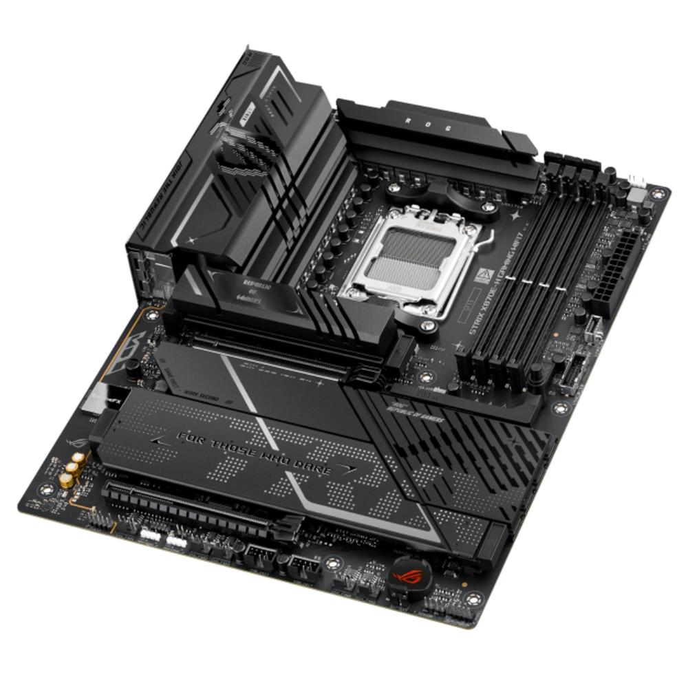 Placa Mãe Asus ROG Strix X870E-H Gaming WiFi7, Chipset X870E, AMD AM5, ATX, DDR5