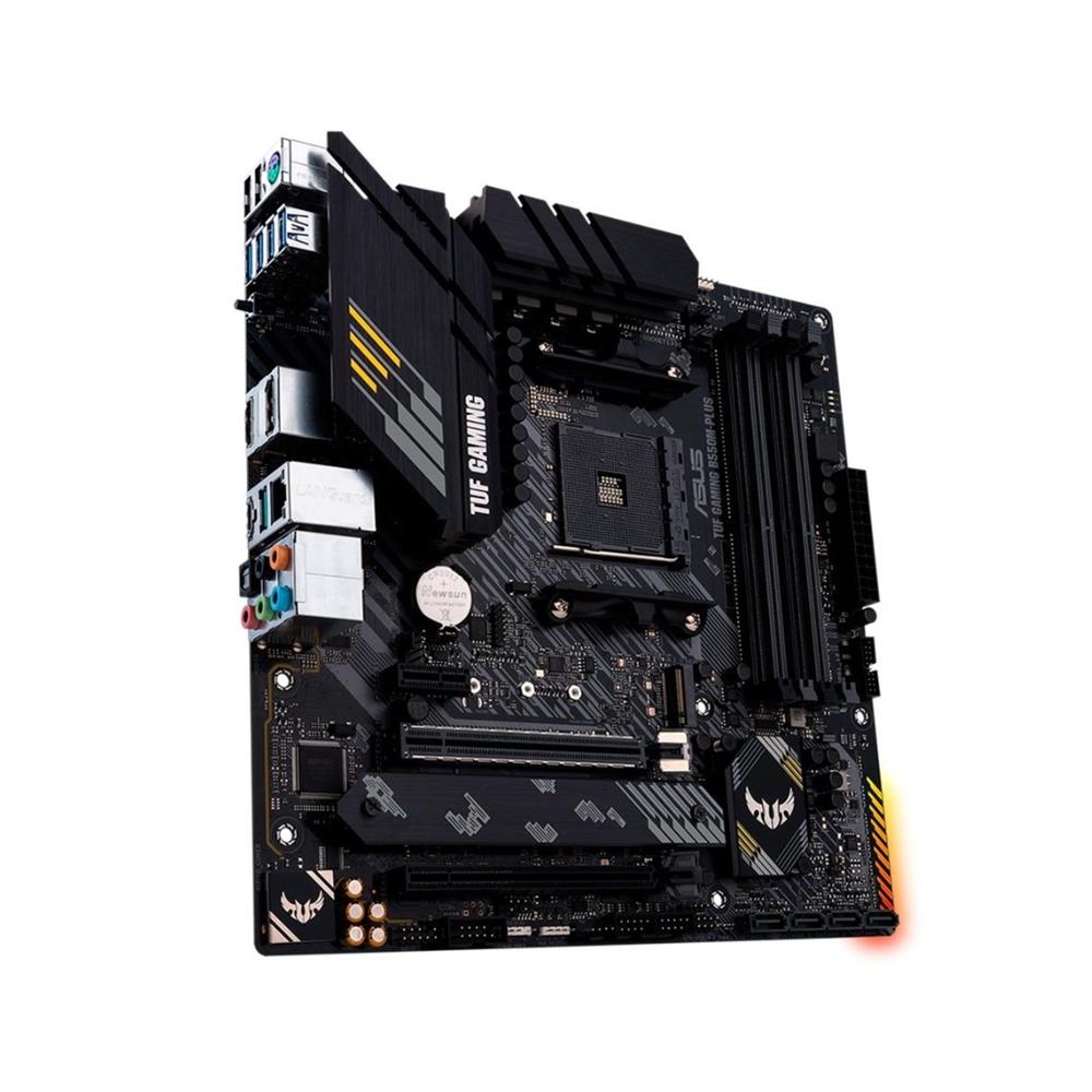 Placa Mãe Asus TUF Gaming B550M-Plus, Chipset B550, AMD AM4, mATX, DDR4