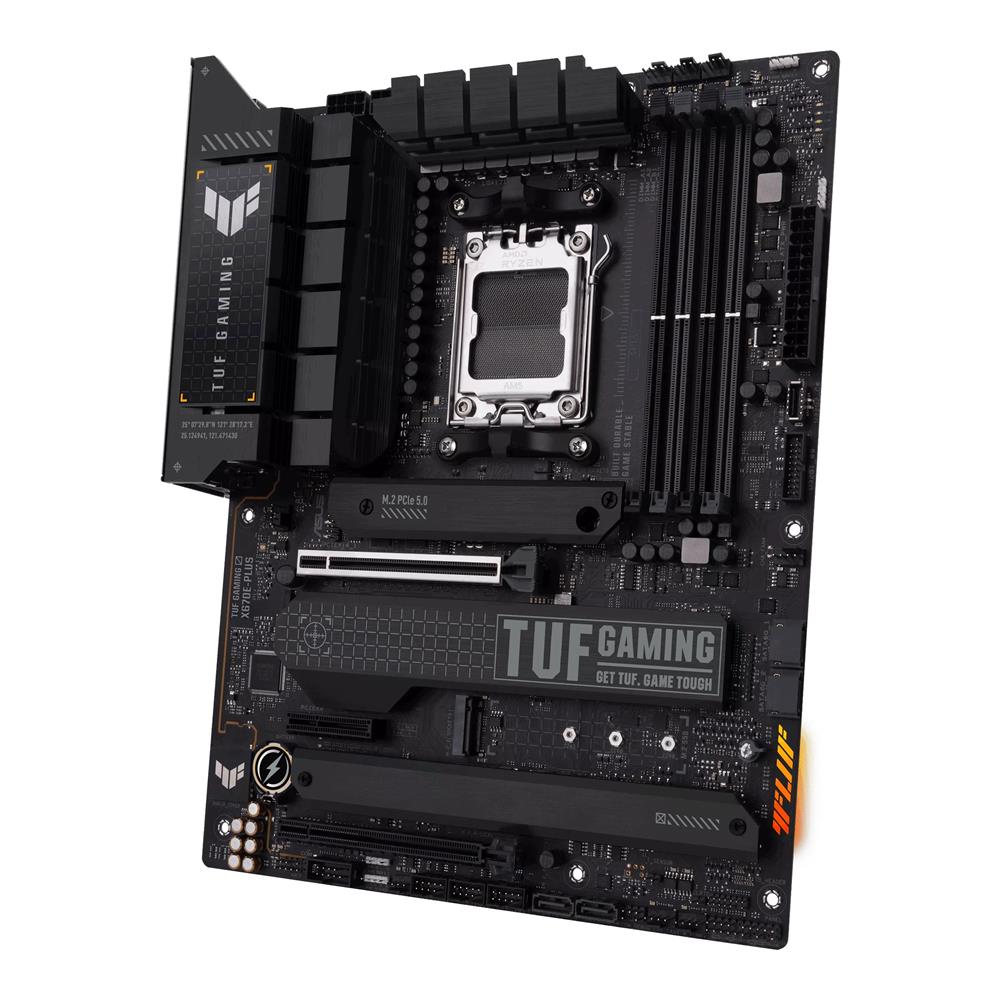 Placa Mãe Asus TUF Gaming X670E-PLUS, Chipset X670, AMD AM5, ATX, DDR5