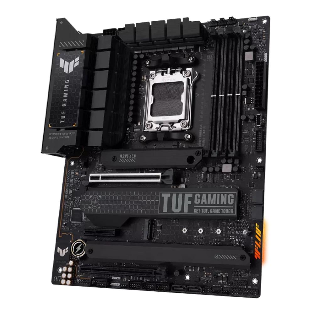 Placa Mãe ASUS TUF Gaming X670E-PLUS Wi-fi, AM5, DDR5, Displayport, HDMI, Bluetooth, PCIe, RGB