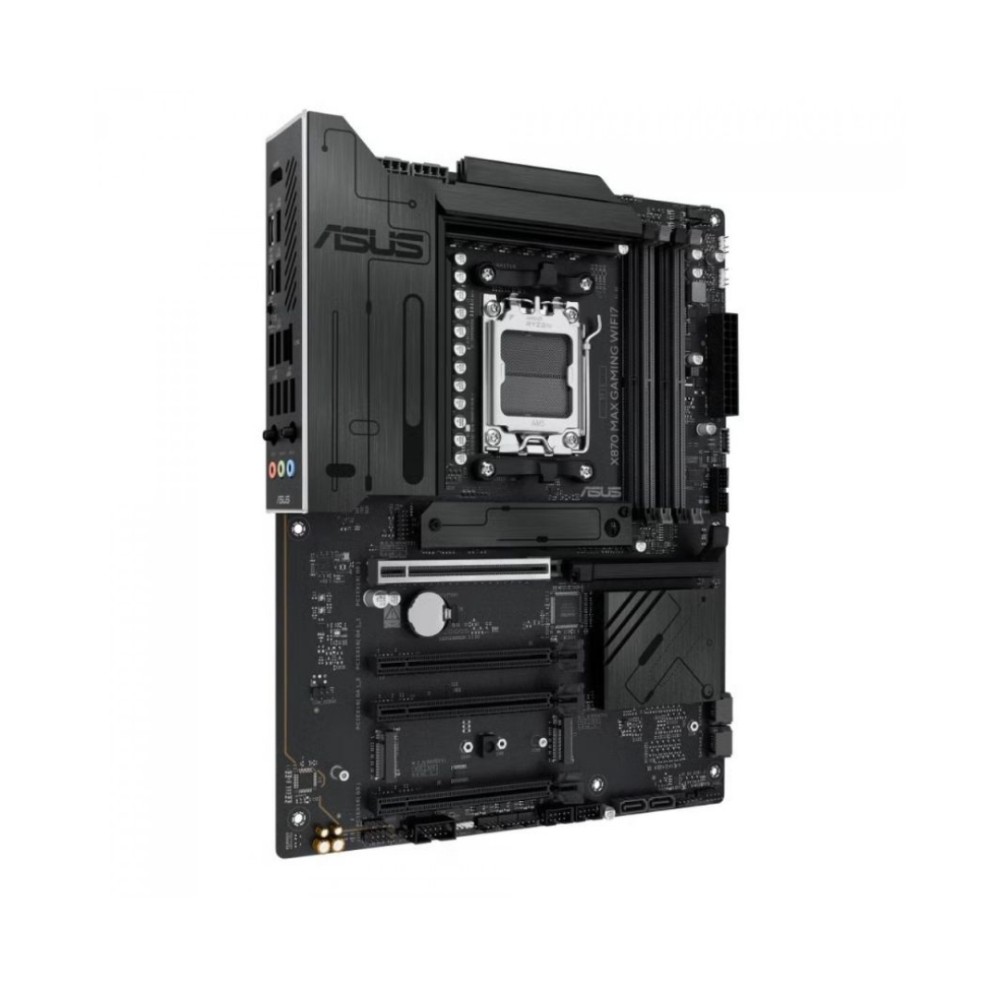 Placa Mãe Asus X870 MAX GAMING WIFI7, Chipset X870, AMD AM5, ATX, DDR5