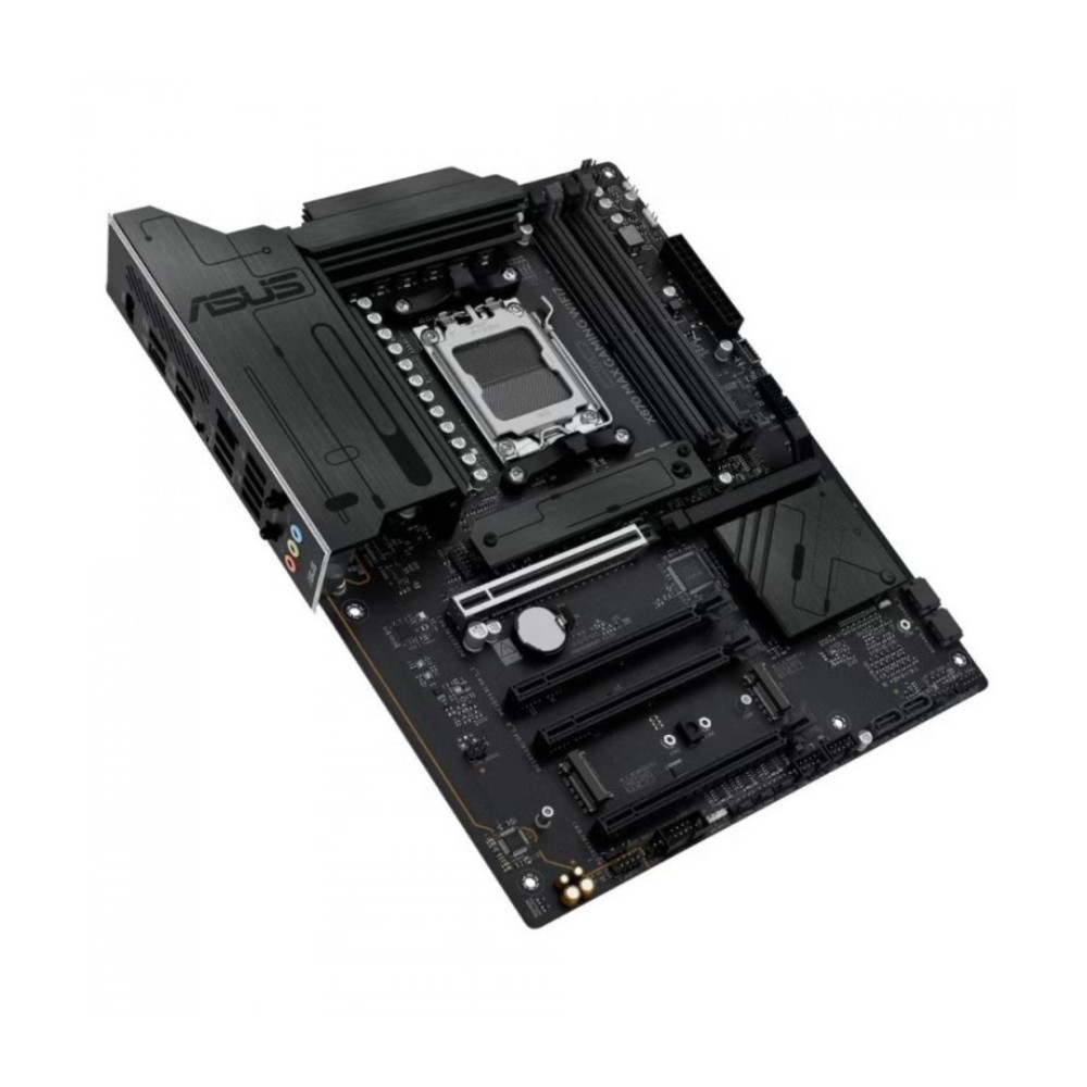 Placa Mãe Asus X870 MAX GAMING WIFI7, Chipset X870, AMD AM5, ATX, DDR5