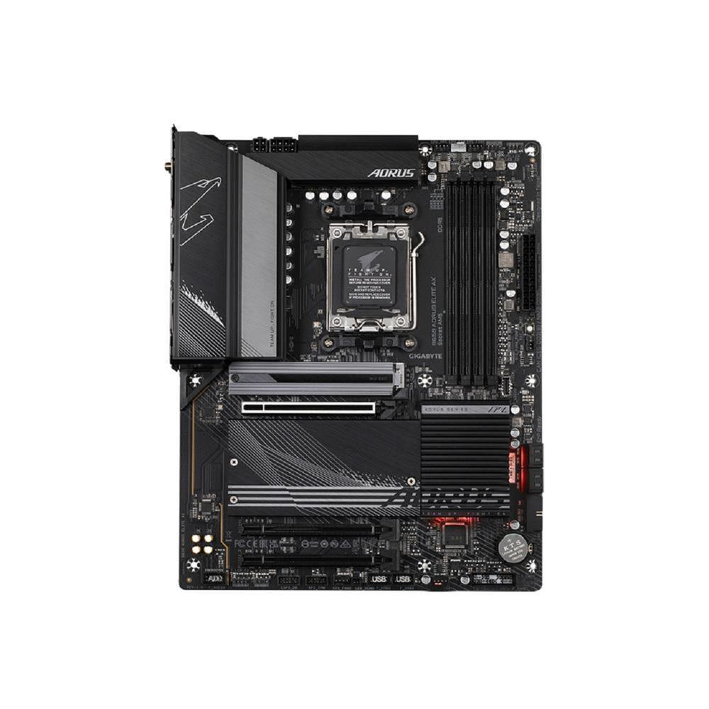 Placa Mãe Gigabyte B650 Aorus Elite AX, Wi-Fi 6E, Chipset B650, AMD AM5, ATX, DDR5
