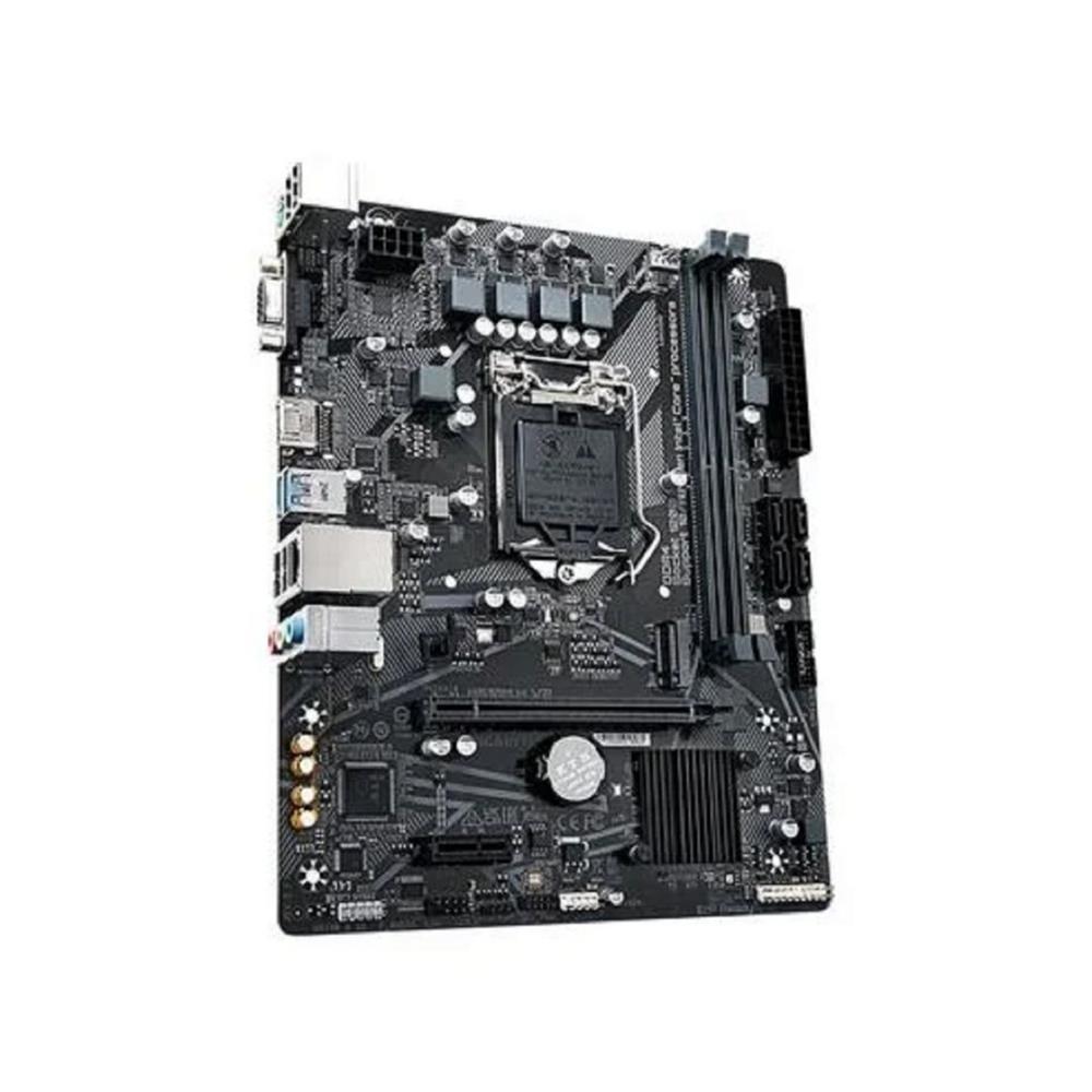 Placa-Mãe Gigabyte H510M H V2, Intel LGA 1200, 10ª,11ª Geração, mATX, DDR4, Preto 
