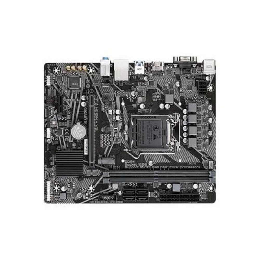 Placa-Mãe Gigabyte H510M H V2, Intel LGA 1200, 10ª,11ª Geração, mATX, DDR4, Preto 
