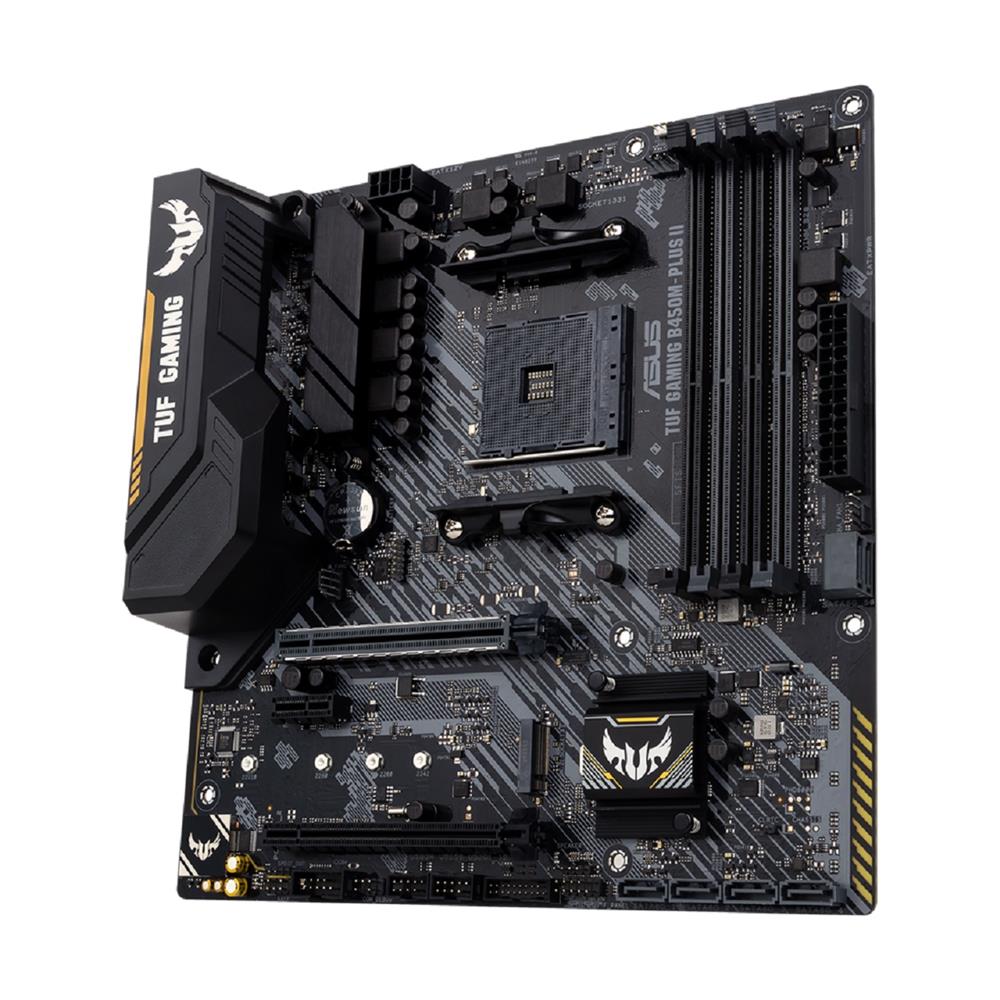 Placa Mãe Asus TUF GAMING B450M-PLUS II, Chipset B450, AMD AM4, mATX, DDR4, 90MB1620-M0EAY0

