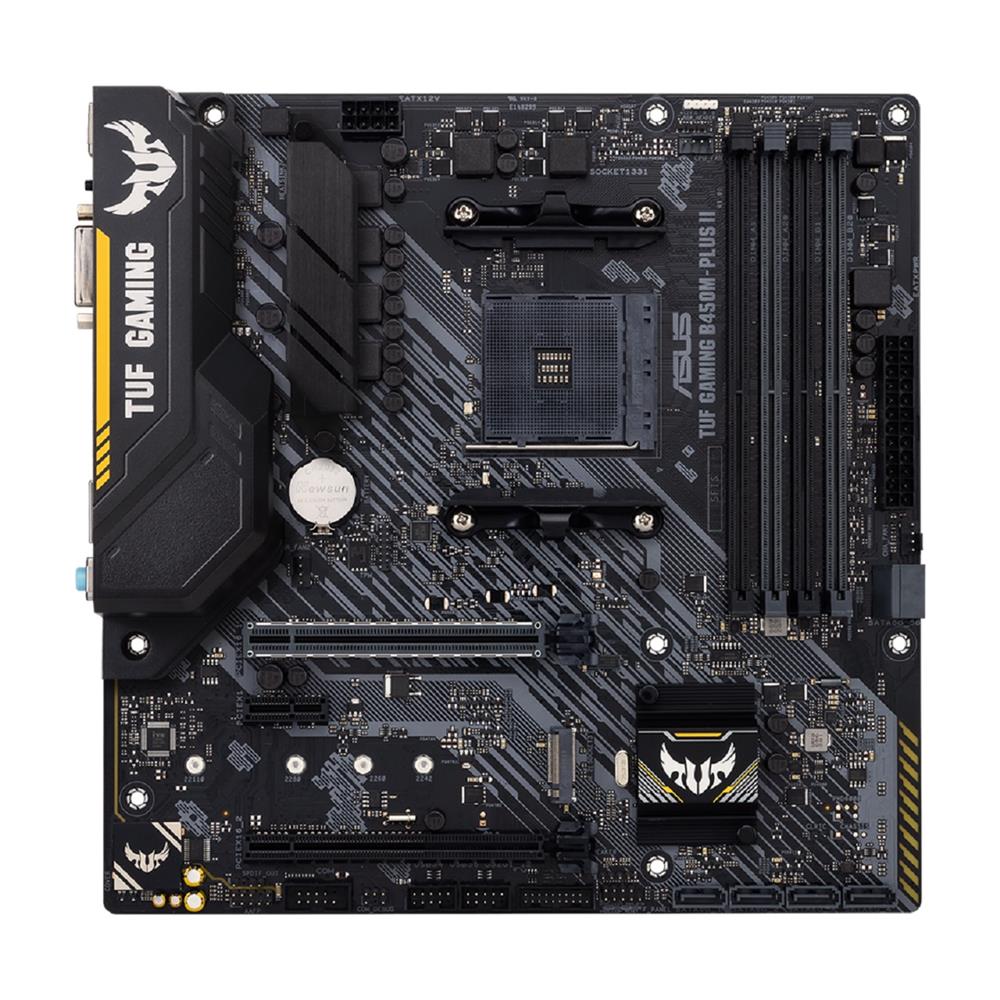 Placa Mãe Asus TUF GAMING B450M-PLUS II, Chipset B450, AMD AM4, mATX, DDR4, 90MB1620-M0EAY0
