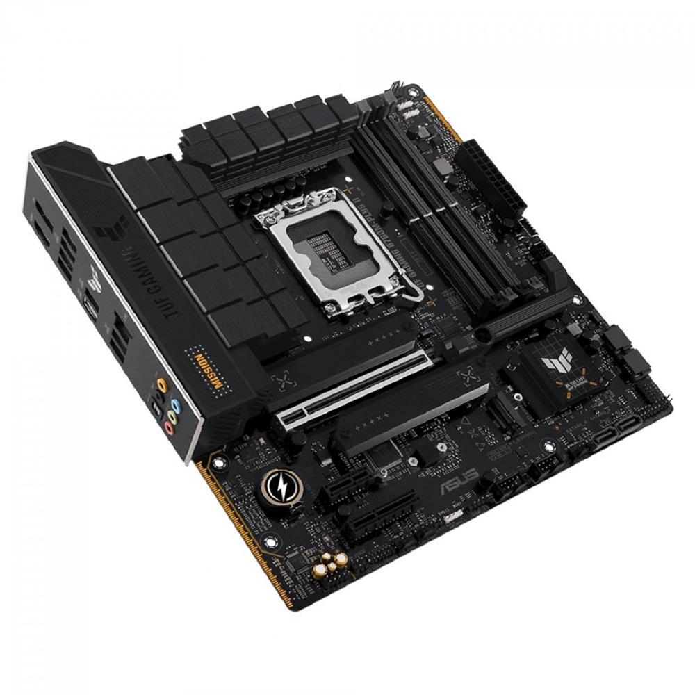 Placa Mãe Asus TUF Gaming B760M-PLUS II, Chipset B760, Intel LGA 1700, mATX, DDR5, 90MB1HD0-M0EAY0
