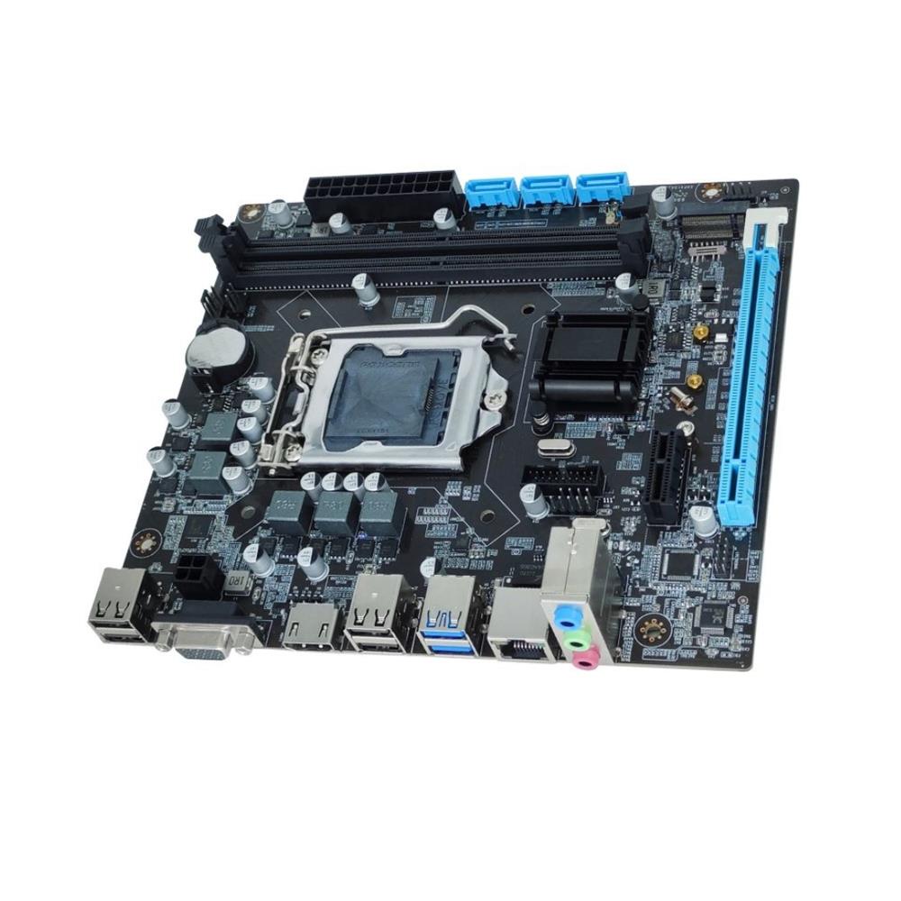 Placa-Mãe YON 1151 H110G329, HDMI, GLAN V3, Micro ATX, DDR4, HDMI, M.2, Gigabit, Preto
