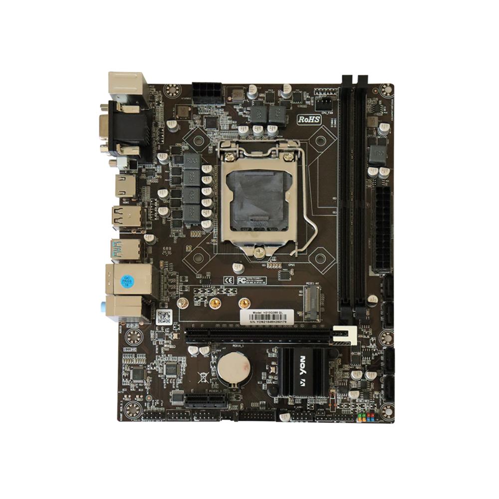 Placa Mãe YON H310G398, Chipset H310, Intel LGA 1151, mATX, DDR4