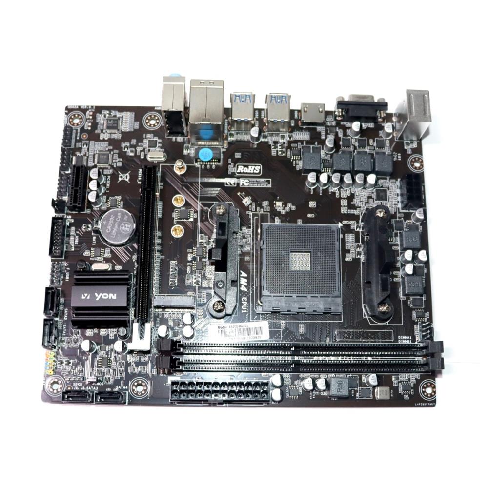 Placa Mãe YON A520G562 GL, Chipset A520, AMD AM4, mATX, DDR4
