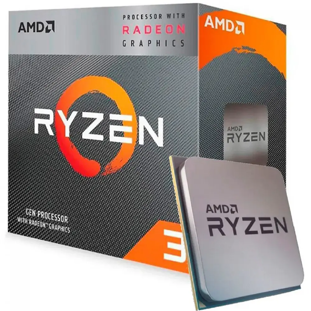 Processador AMD Ryzen 3 5300G, 4GHz (4.2GHz Turbo), 4-Cores 8-Threads, AM4, Com vídeo integrado
