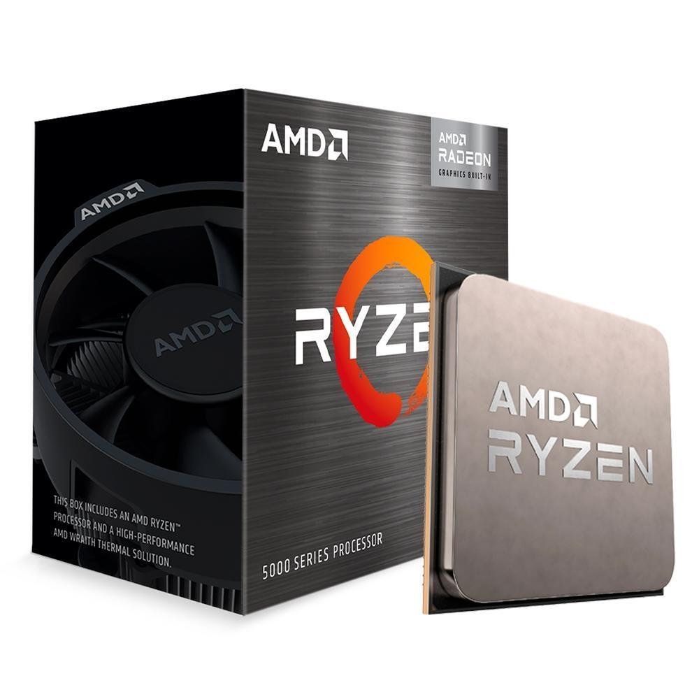Processador AMD Ryzen 5 4500, 3.6GHz (4.1GHz Turbo), 6-Core 12-Threads, Cache 11MB, AM4