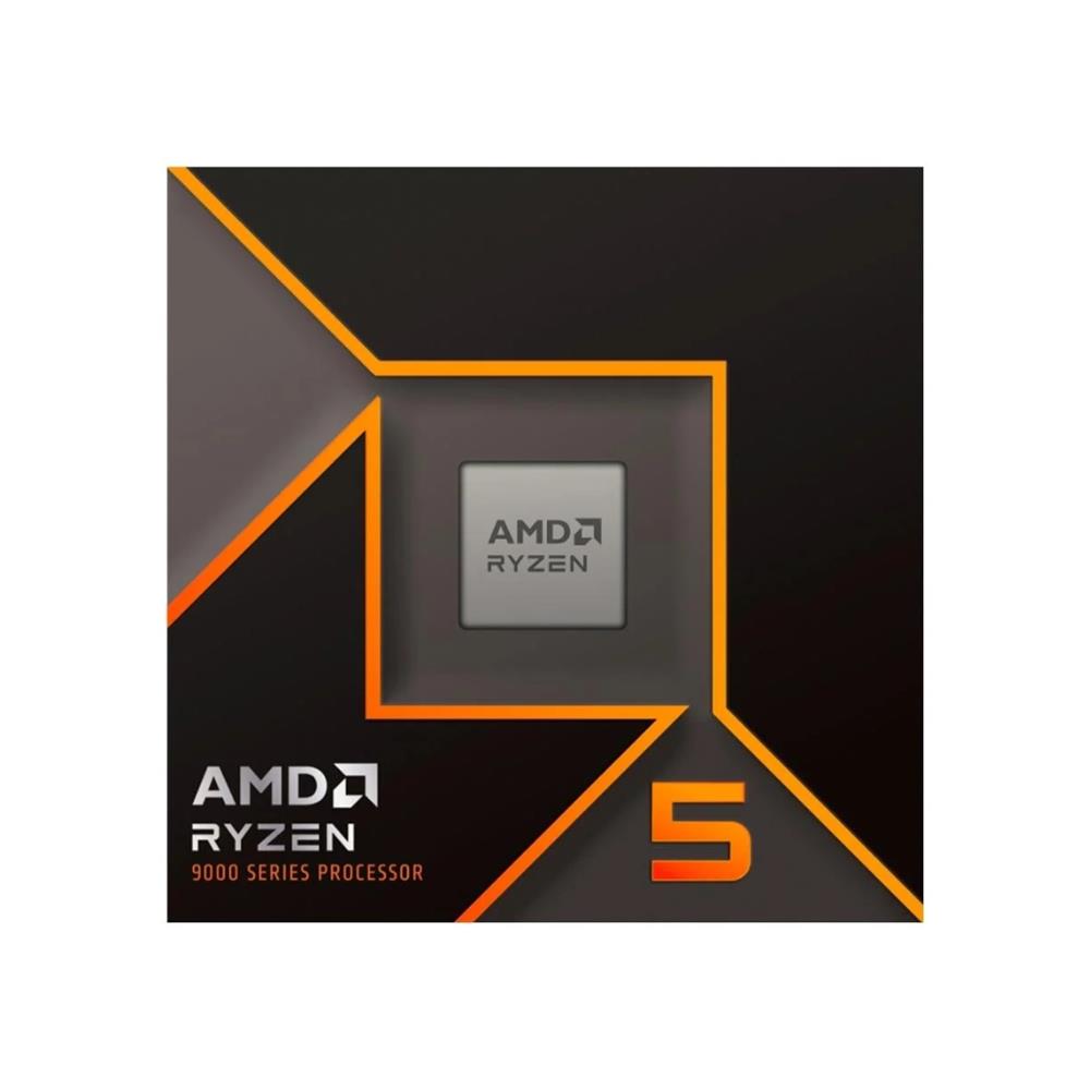 Processador AMD Ryzen 5 9600, 6 Núcleos, 12 Threads, até 5.2GHz, Cooler Incluso, Socket AM5