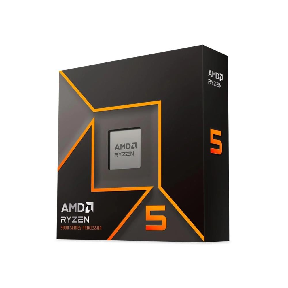 Processador AMD Ryzen 5 9600, 6 Núcleos, 12 Threads, até 5.2GHz, Cooler Incluso, Socket AM5