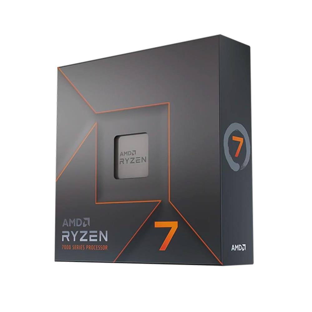 Processador AMD Ryzen 7 7700X, 4.5GHz (5.4GHz Turbo), 8-Core 16-Threads, Cache 40MB, AM5