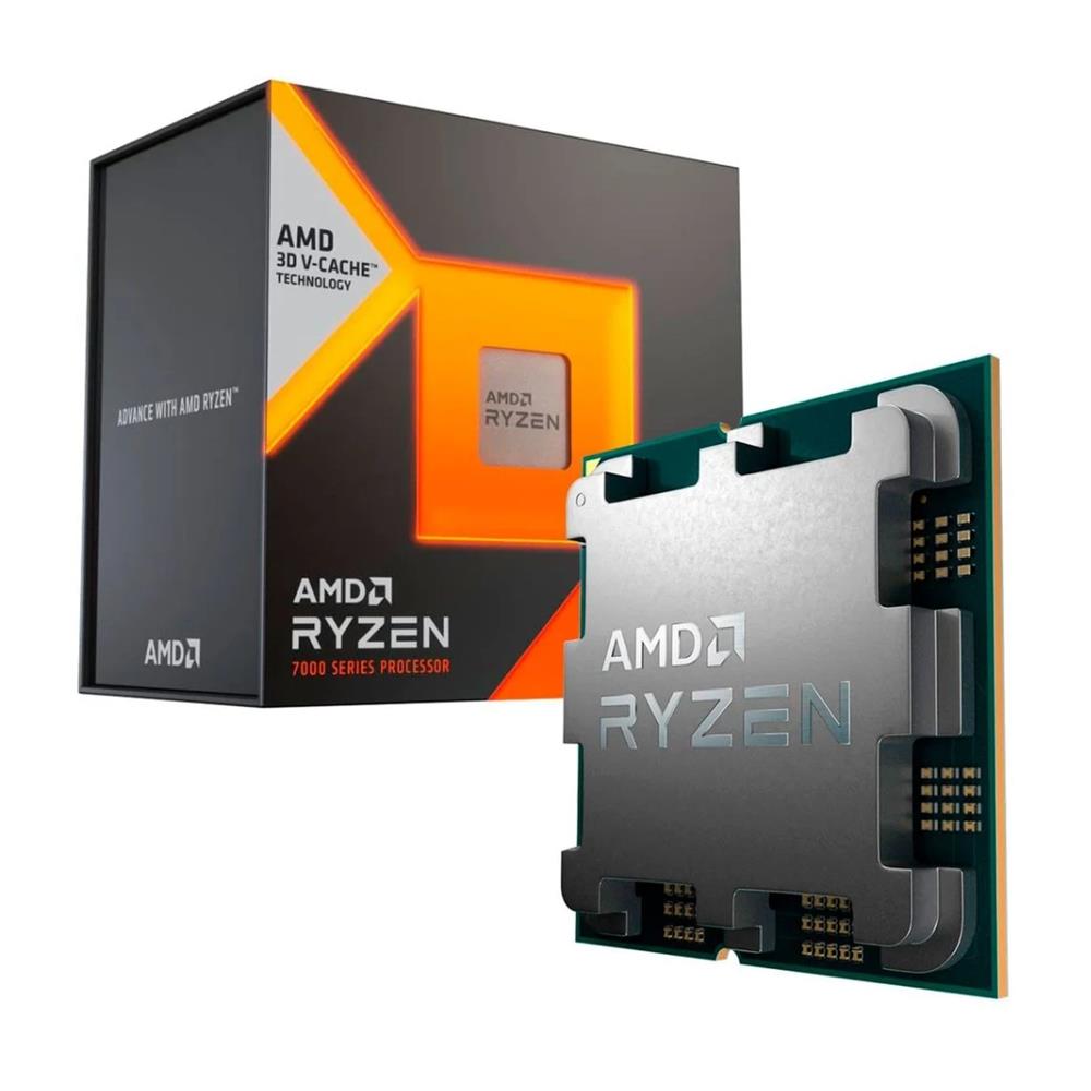 Processador AMD Ryzen 7 7800X3D, 4.2GHz (5.0GHz Turbo), 8-Core 16-Threads, Cache 104MB, AM5