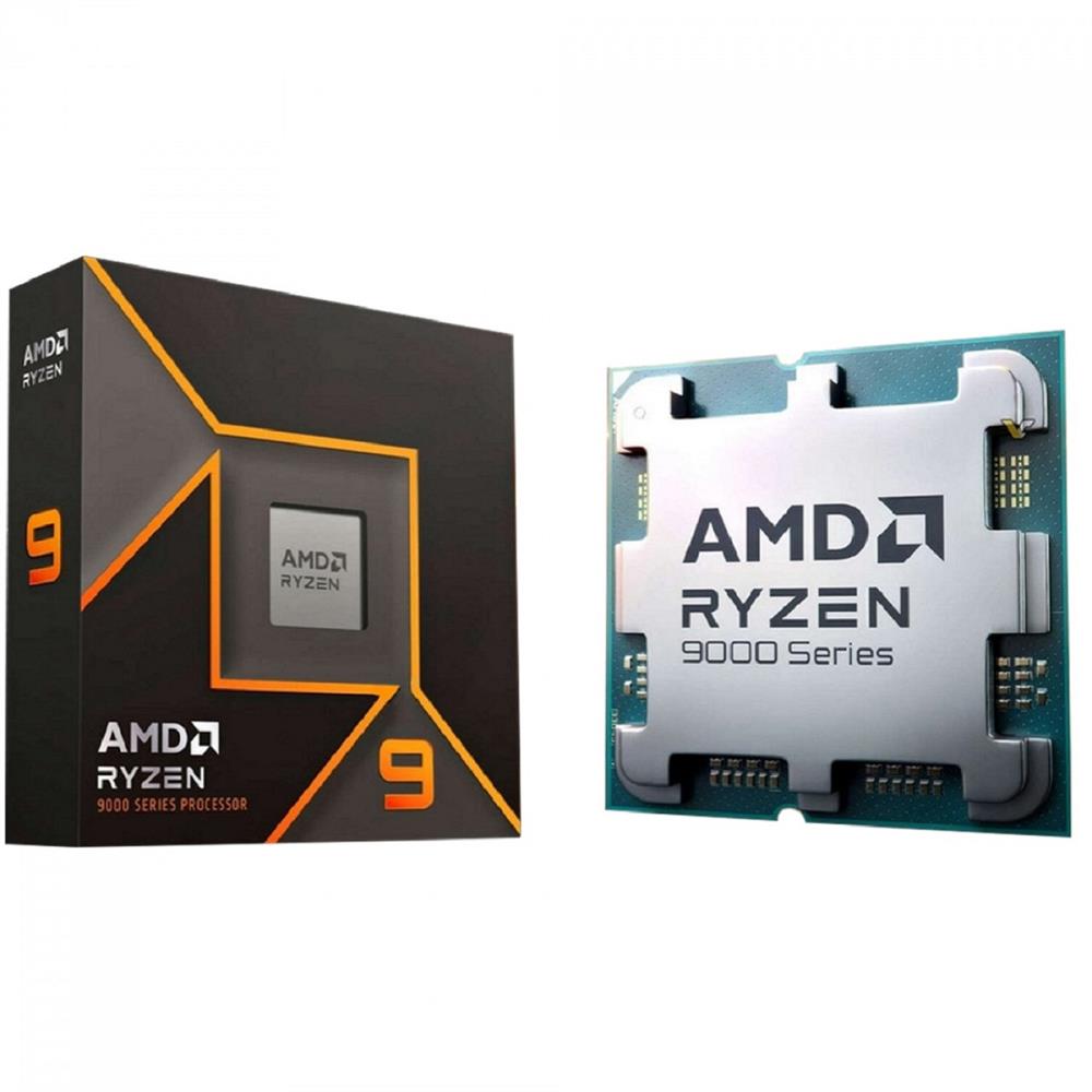 Processador AMD Ryzen 9 9900X, 4.4GHz (5.6GHz Turbo), 12-Cores 24-Threads, AM5, Sem Cooler