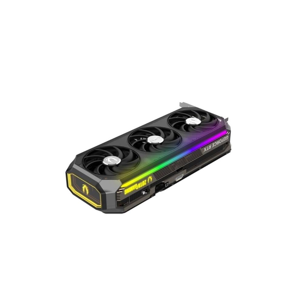 Placa de vídeo Zotac RTX5080 AMP Extreme Infinity Ultra, 16GB GDDR7, DLSS 4, PCIe 5.0, preto