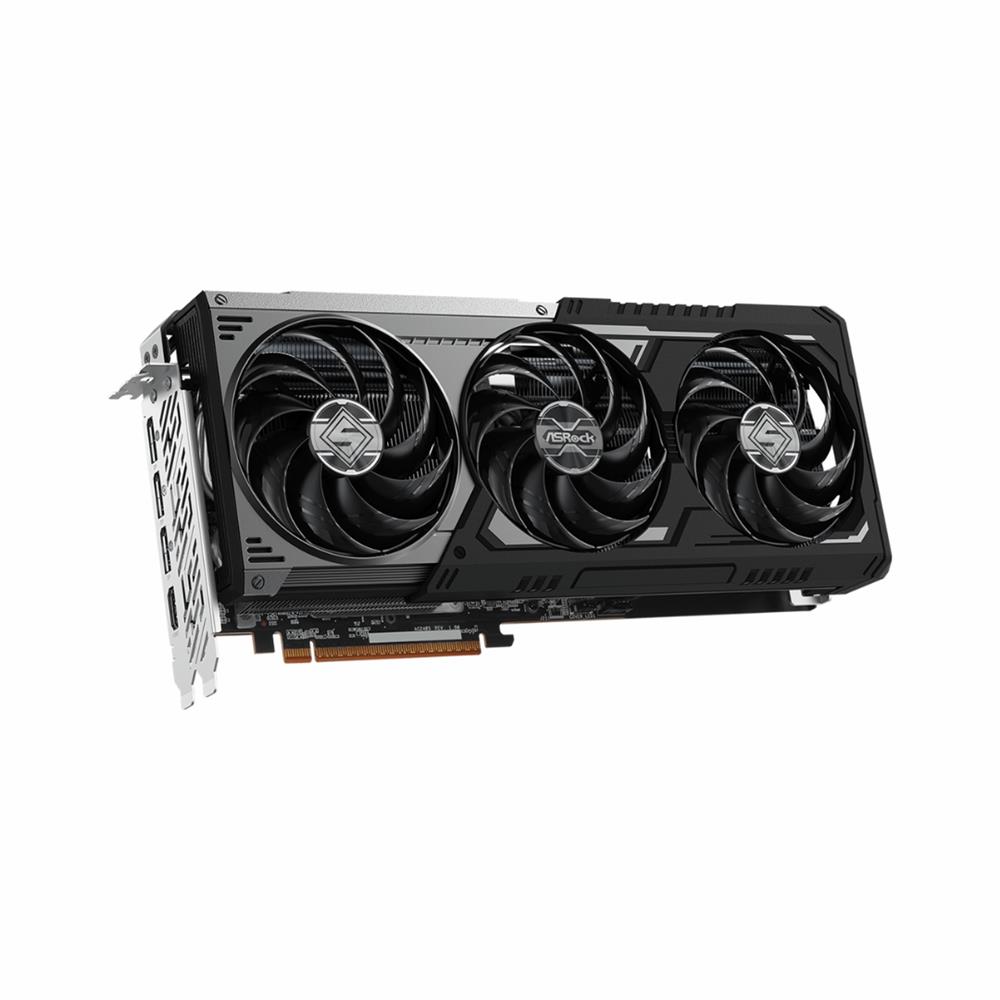 Placa de Vídeo RX9070XT SLD 16G AMD Radeon, 16GB, GDDR6, DirectX 12 Ultimate,256 Bit, Preto