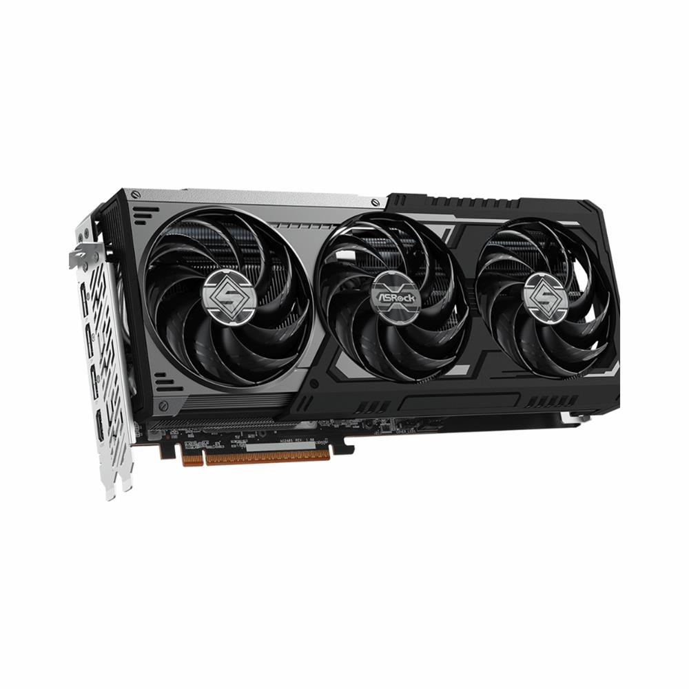 Placa de Vídeo RX9070XT SLD 16G AMD Radeon, 16GB, GDDR6, DirectX 12 Ultimate,256 Bit, Preto
