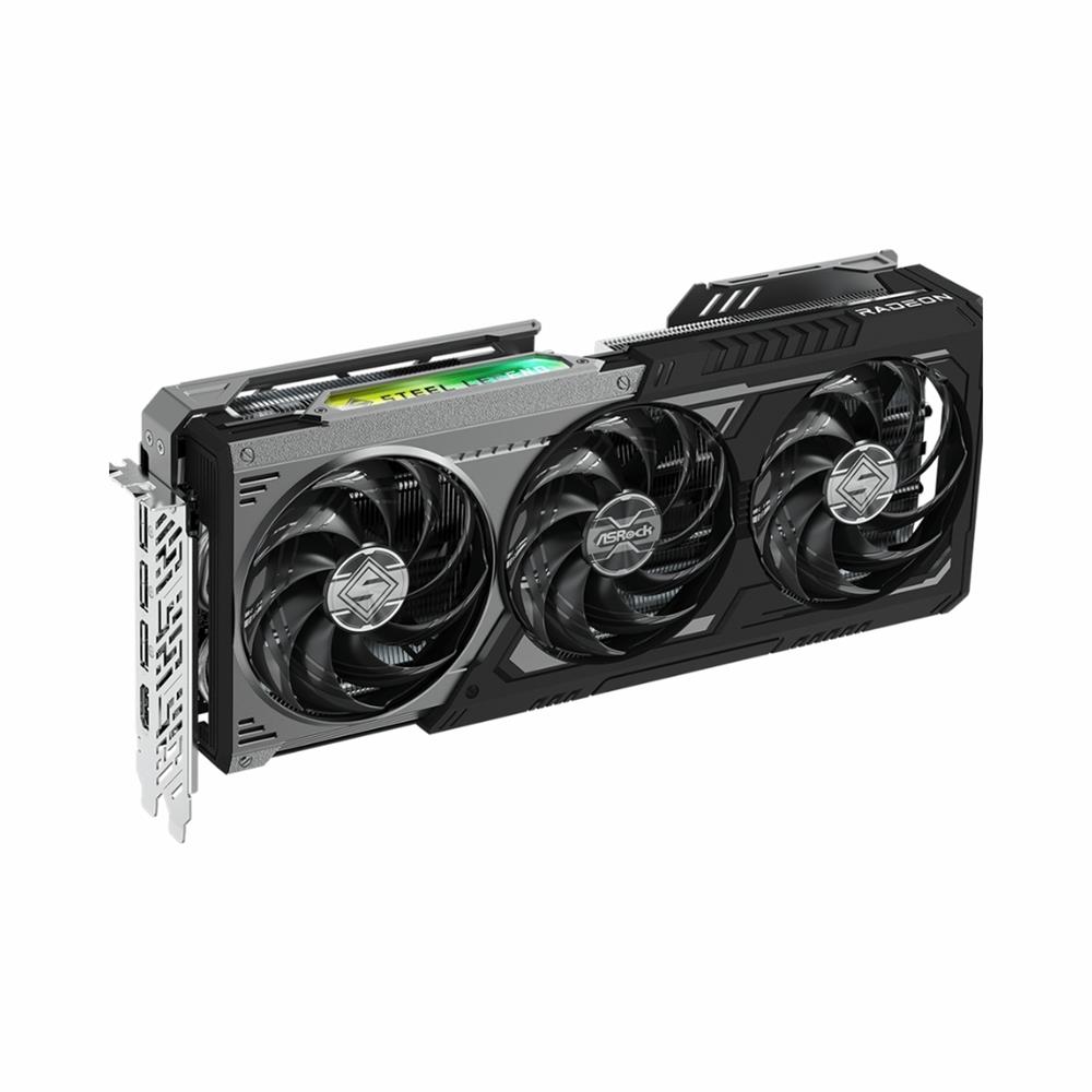 Placa de Vídeo RX9070XT SLD 16G AMD Radeon, 16GB, GDDR6, DirectX 12 Ultimate,256 Bit, Preto