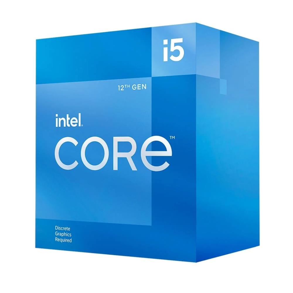 Processador Intel Core i5-12400F, 2.5GHz (4.4GHz Max Turbo), Cache 18MB, LGA 1700