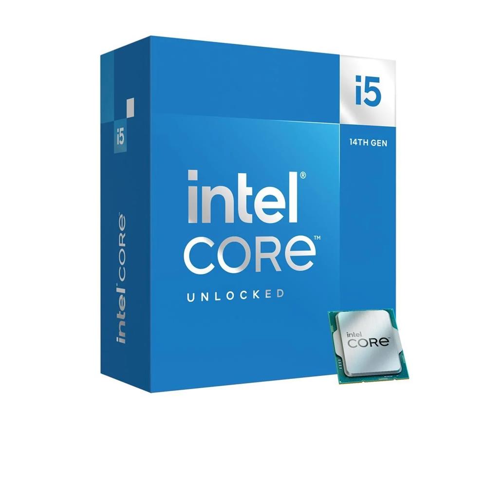Processador Intel Core i5-14600KF, 3.5GHz (5.3GHz Turbo), 14-Core 20-Threads, Cache 24MB, LGA 1700