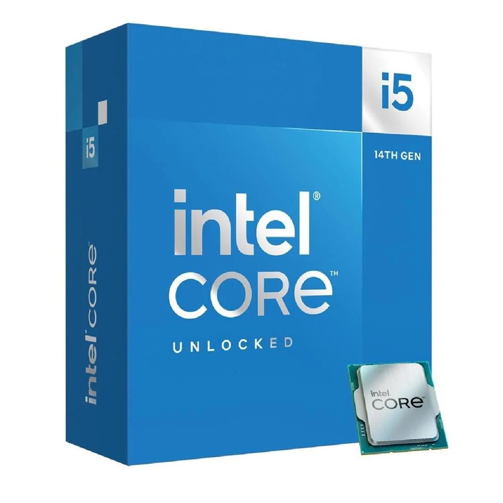 Processador Intel Core i5-14600KF, 3.5GHz (5.3GHz Turbo), 14-Core 20-Threads, Cache 24MB, LGA 1700