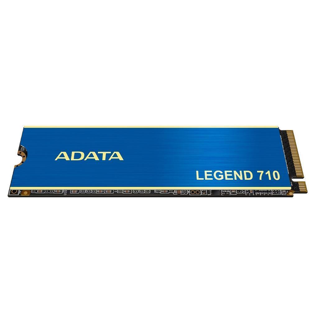 SSD Adata Legend 710, 256GB, M.2 NVMe 2280, Leitura 2100MB/s e Gravação 1000MB/s
