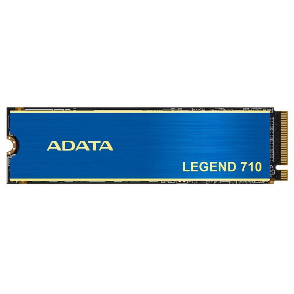 SSD Adata Legend 710, 512GB, M.2 NVMe 2280, Leitura 2400MB/s e Gravação 1800MB/s