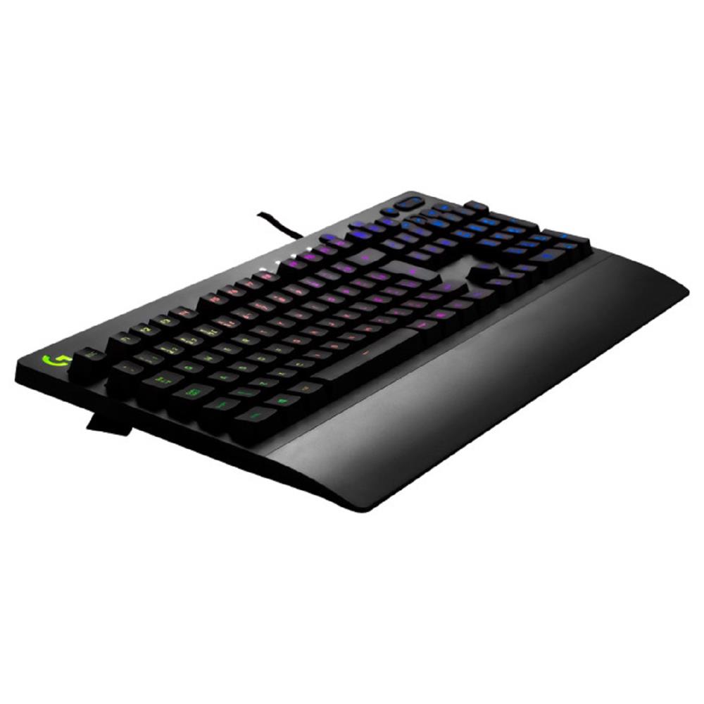 Teclado Mecânico Gamer, ABNT2, RGB Lightsync, Full Size, Multimídia, Cabo 1.8m, Preto